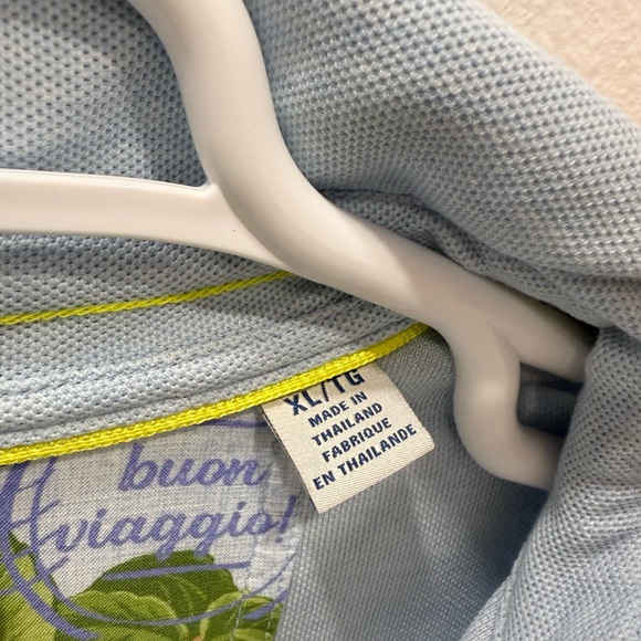 Tommy Bahama Disney Postcard to Paradise Five O'Clock men’s Polo size XL - Picture 8 of 8